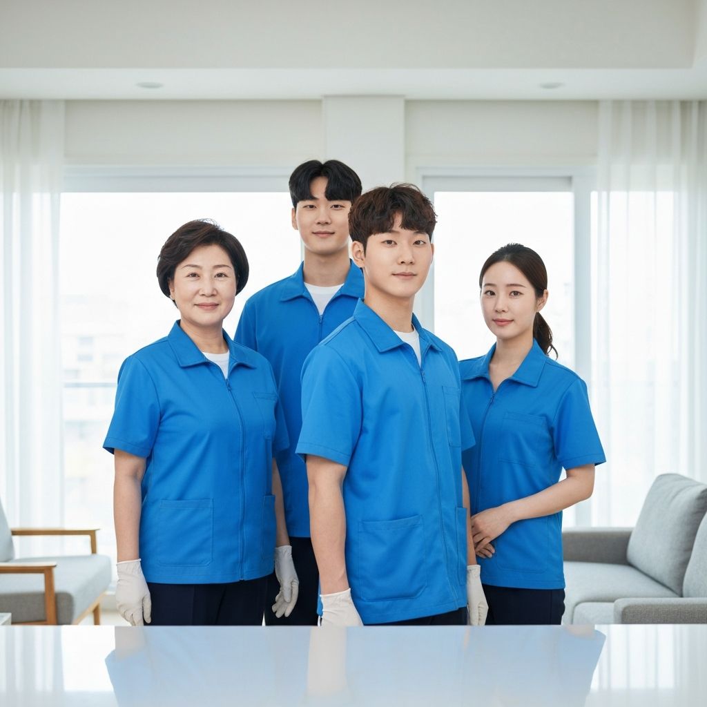 클린해쏘 청소 팀